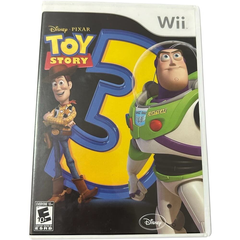 Toy Story 3 Nintendo Wii Video Game With Manual Untested Disney Gaming Gamer